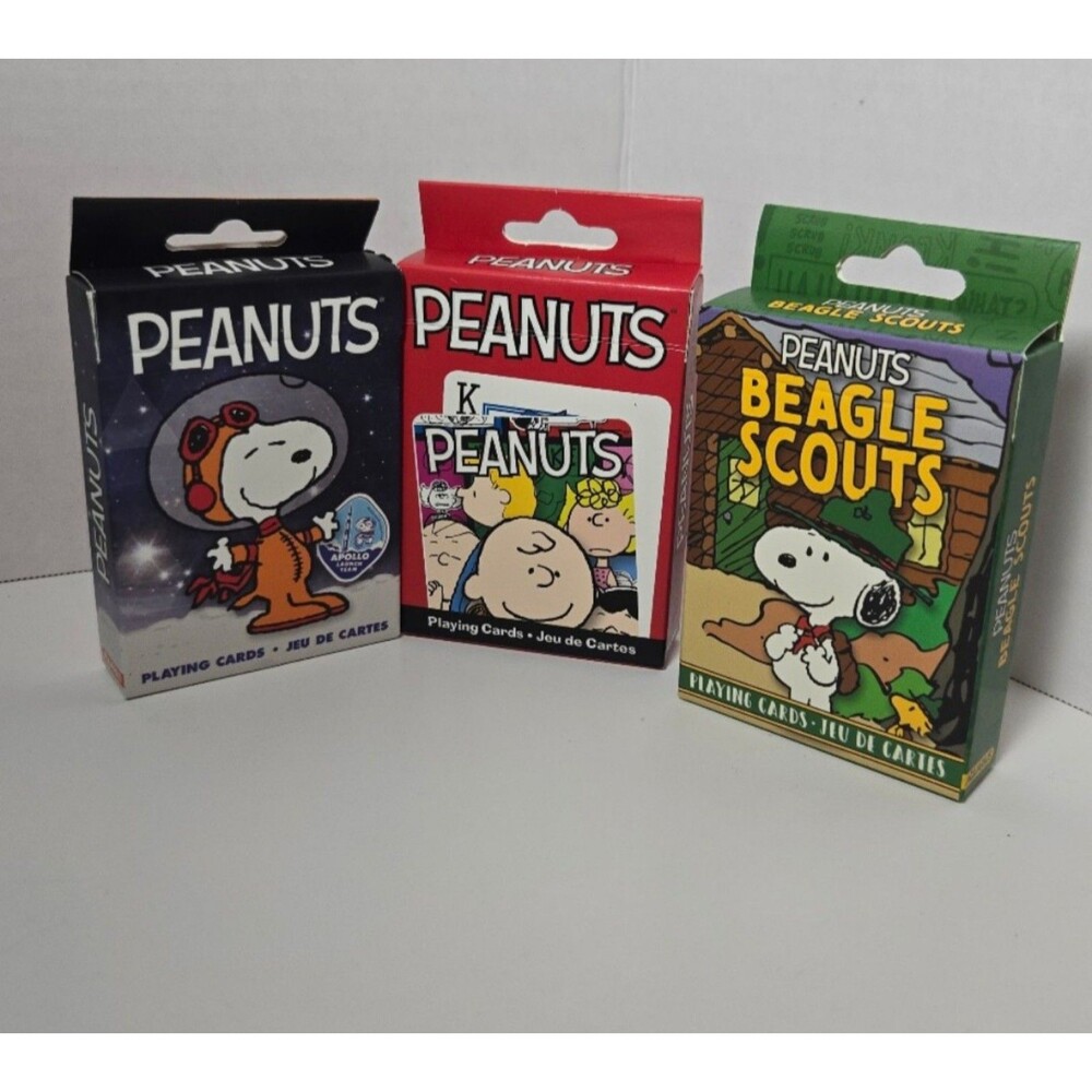 Peanuts Playing Cards - Apollo, Beagle Scouts, Snoopy